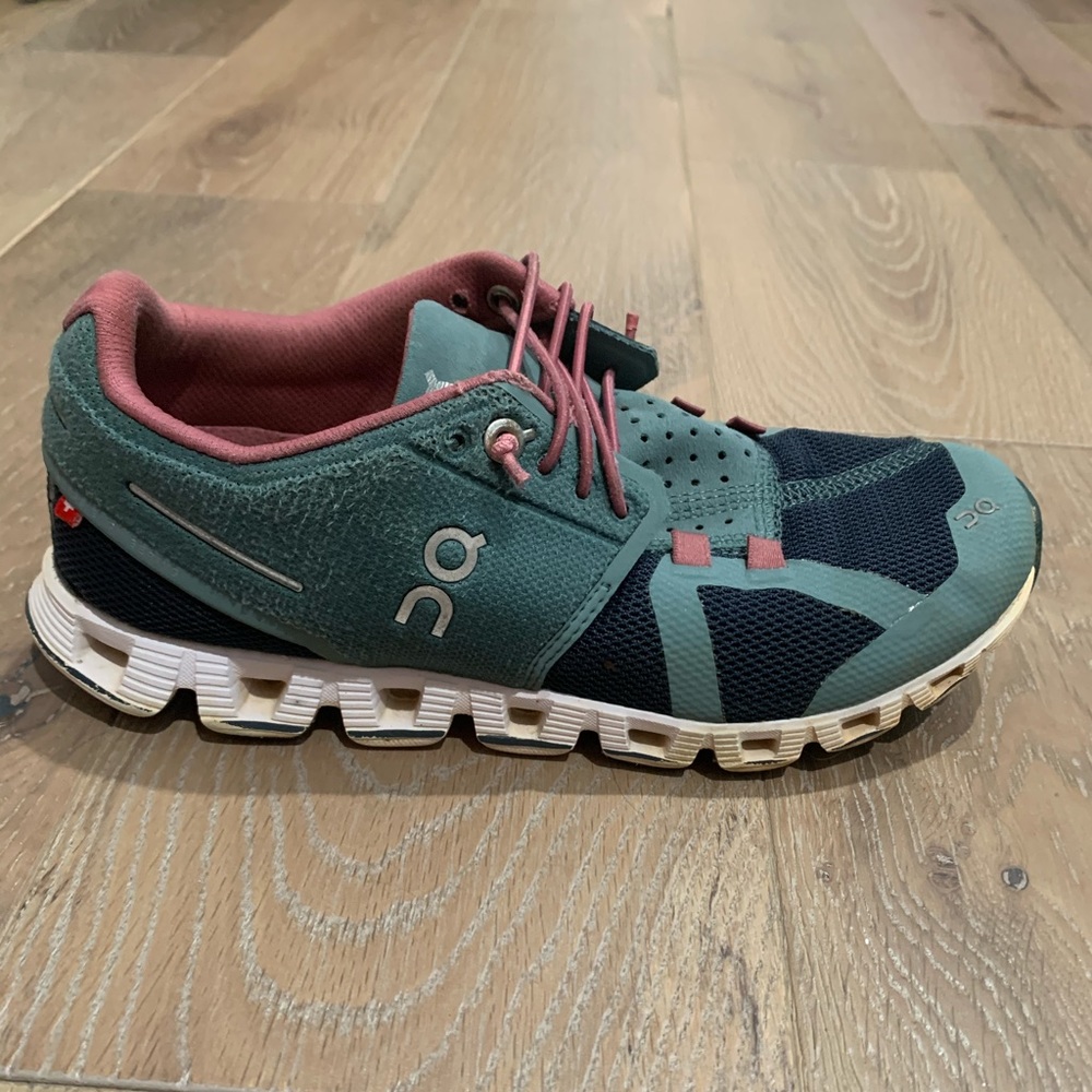 On cloud running shoes